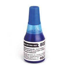 Bélyegzőfesték, 25 ml, N191, gyorsan száradó, kék