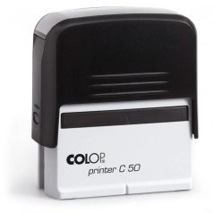 Bélyegzőtest Colop Printer C50 (69x30 mm) 7 soros, fekete