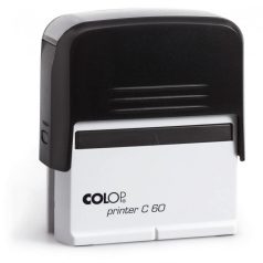   Bélyegzőtest, Colop Printer C60 (76x37 mm), 8 soros, fekete